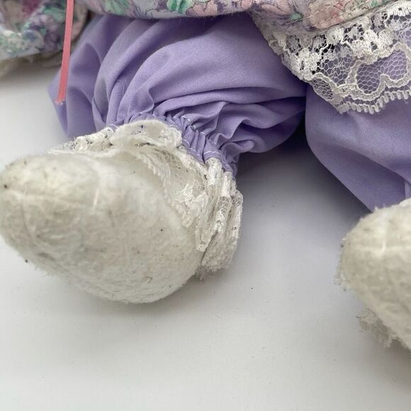 3 Handmade Bunny Rabbits Easter Spring Decor Vintage Cottagecore Stuffed Animals - Picture 15 of 17